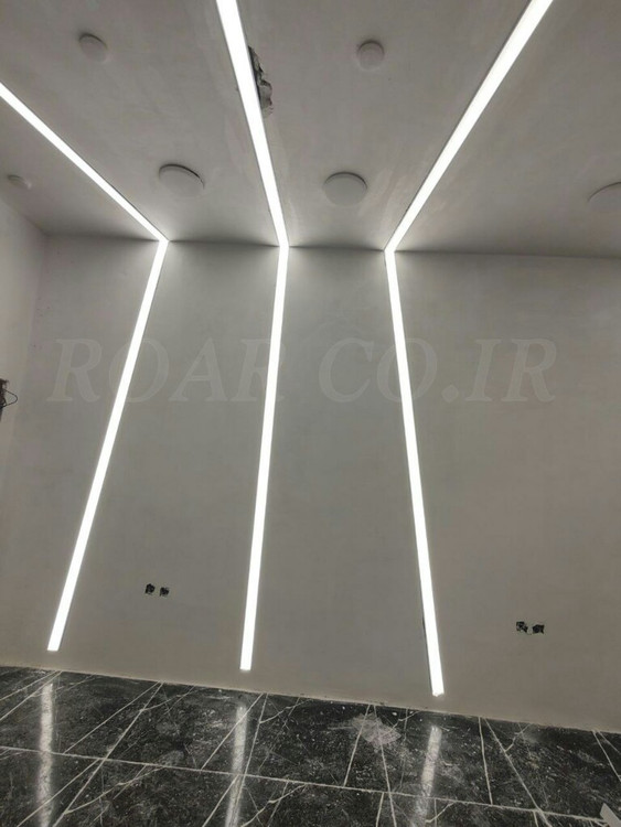 چراغ خطی لاینر توکار 25 وات عرض 11.6 سانتی متری