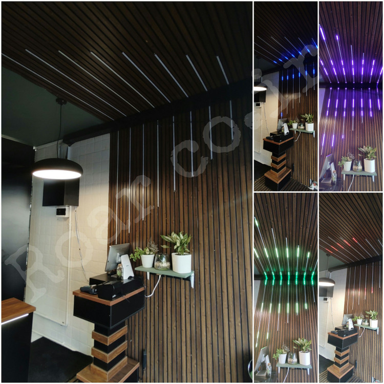 چراغ خطی لاینر توکار 12 وات عرض 2.5 سانتی متر