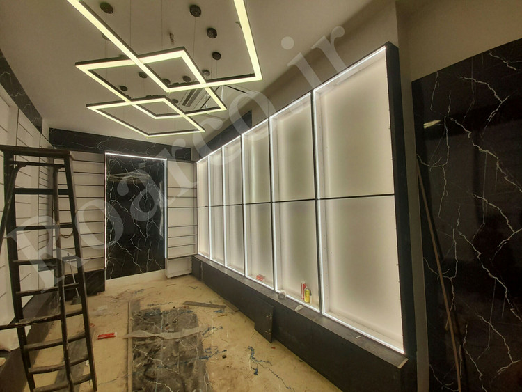 چراغ خطی لاینر روکار و آویز 25 وات عرض5.9 سانتی متر