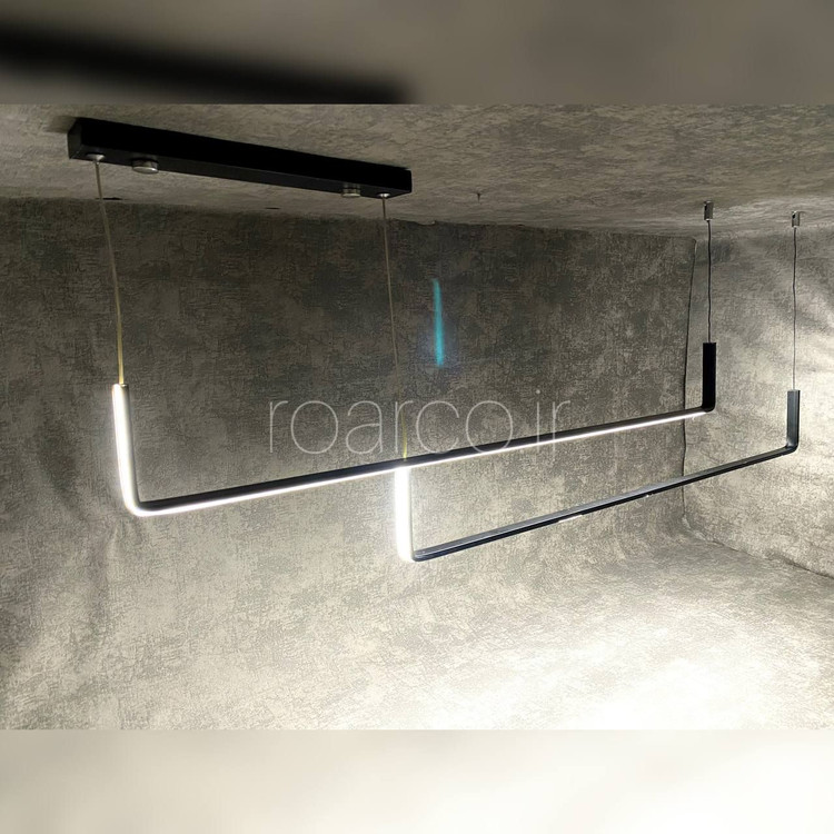 لوسترآویز مدرن لوستر مدل U+ برند Roar - تصویر 5